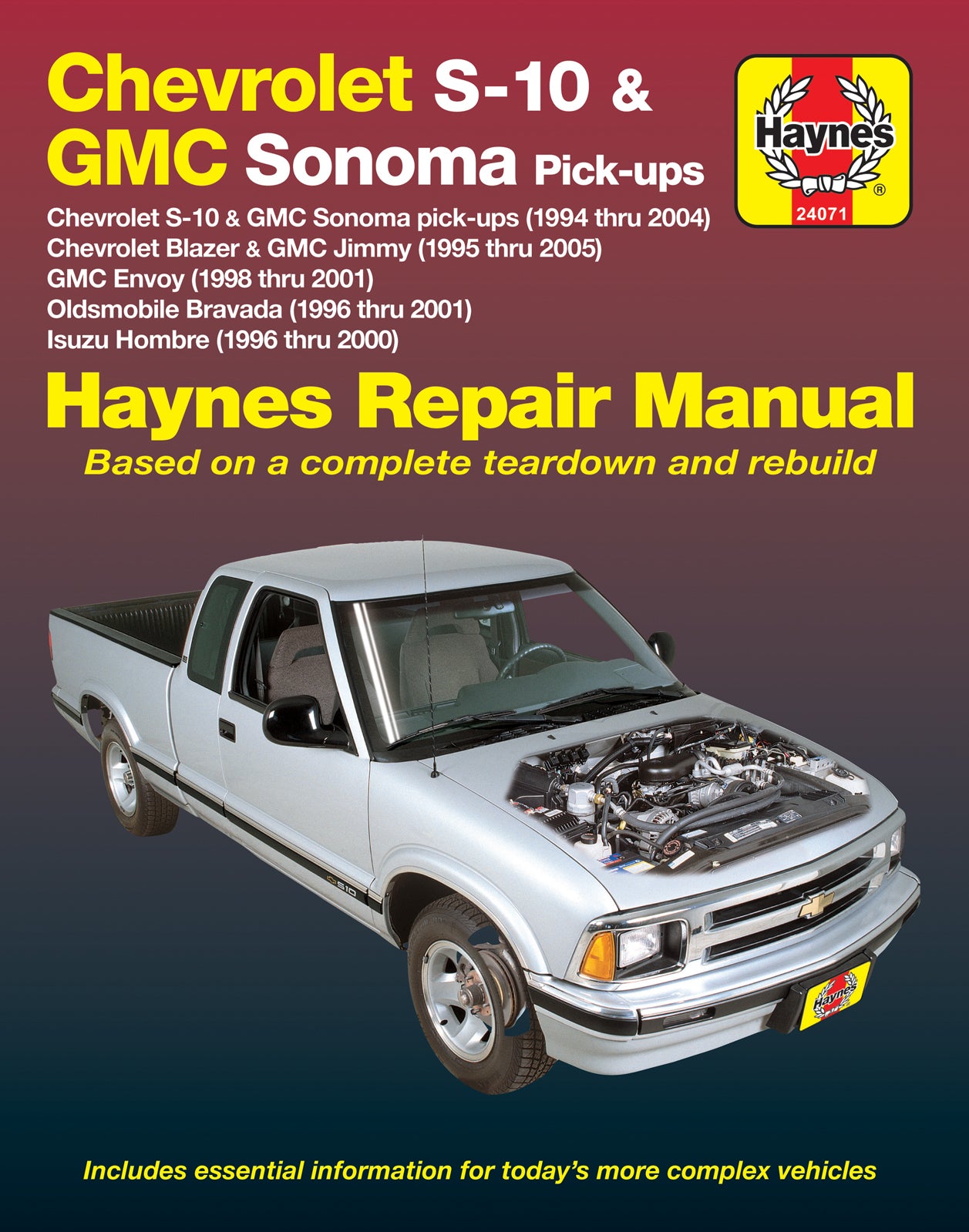 Front cover of a Haynes repair manual