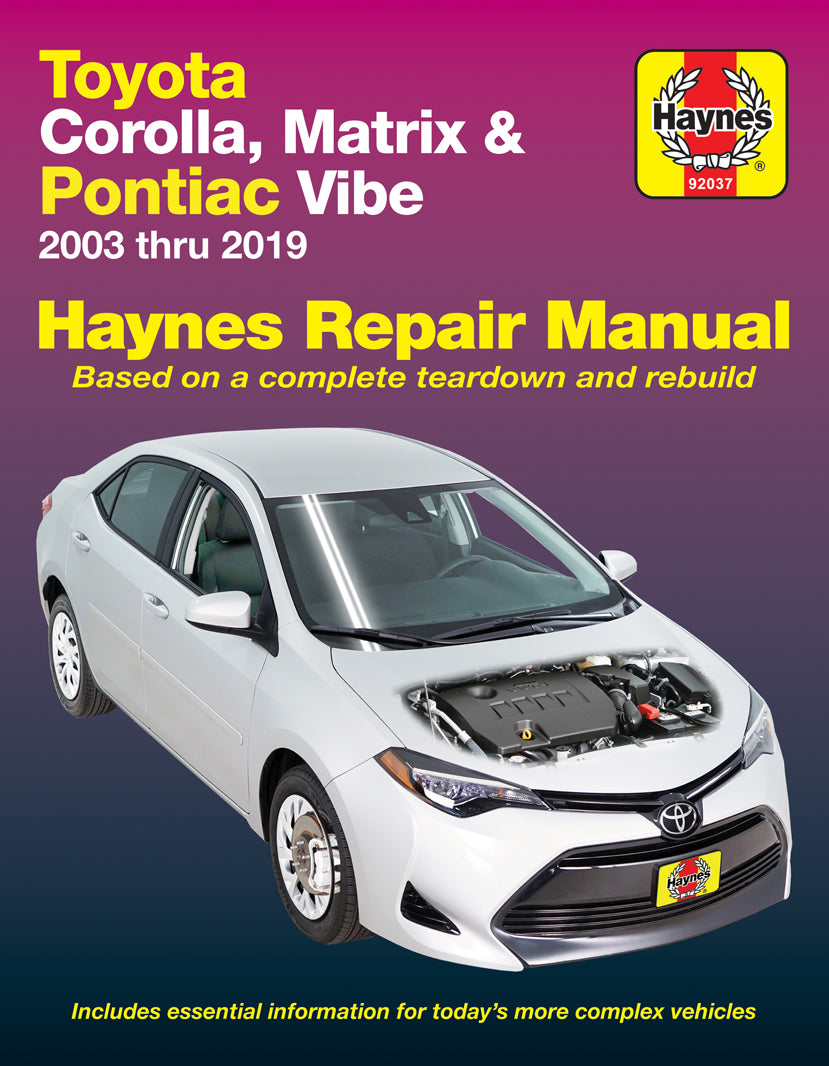 Front cover of a Haynes repair manual