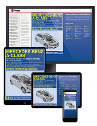 Mercedes-Benz A-Class Sept 12 - May 18 (62 to 18 reg) Petrol & Diesel Haynes Repair Manual