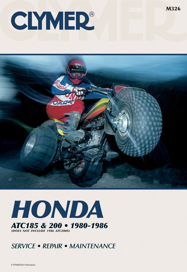 Honda ATC185 & ATC200 Series ATV (1980-1986) Service Repair
