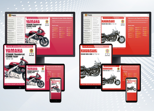 Haynes motorcycle manuals