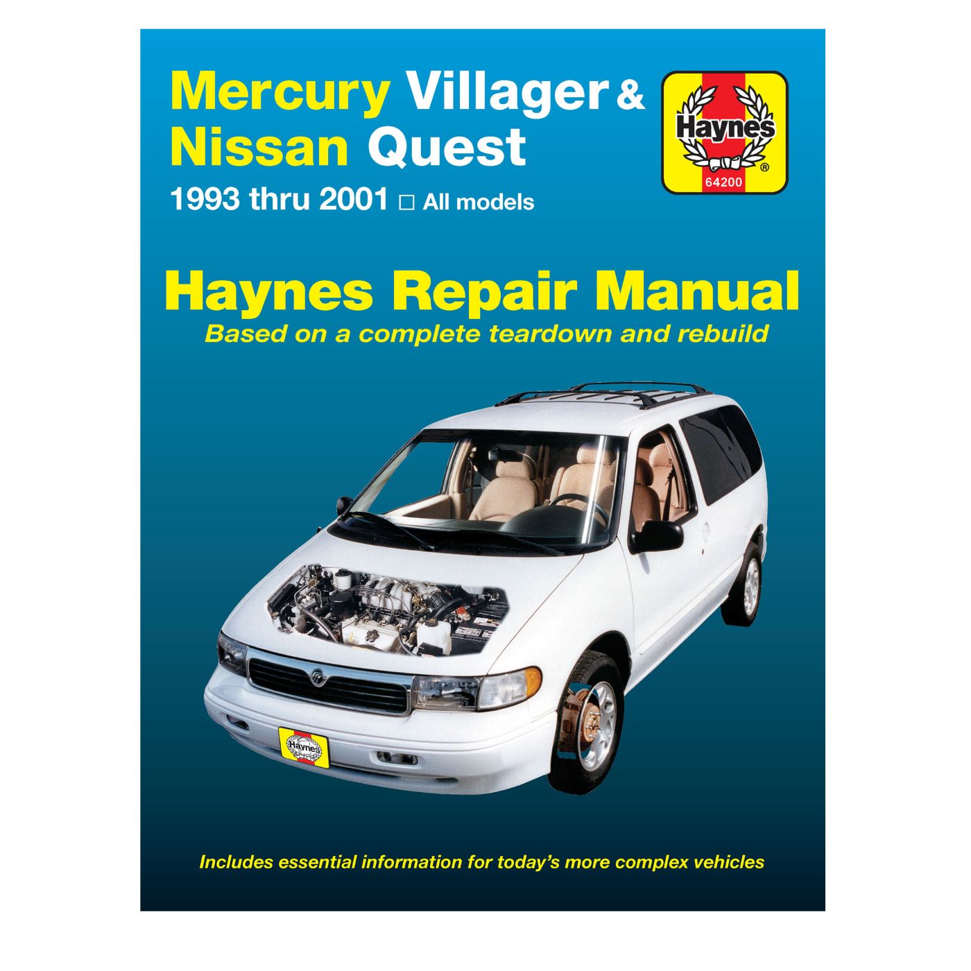 Mercury Villager & Nissan Quest (93-01) Haynes Repair Manual
