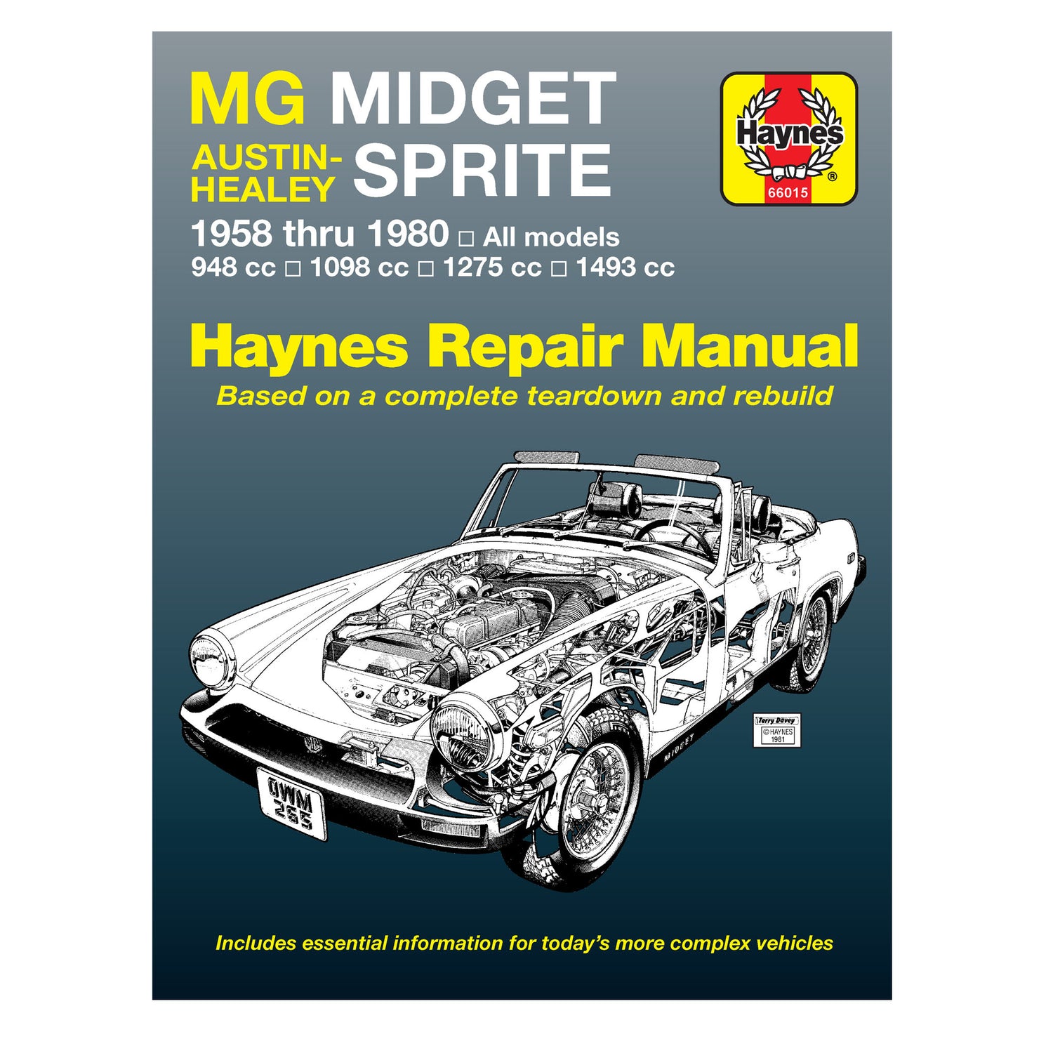 MG Midget & Austin-Healy Sprite (58-80) models covered MG Midget 1500 Roadster (74-80), Austin-Healy (58-72) & MG Midget (61-79) Haynes Repair Manual