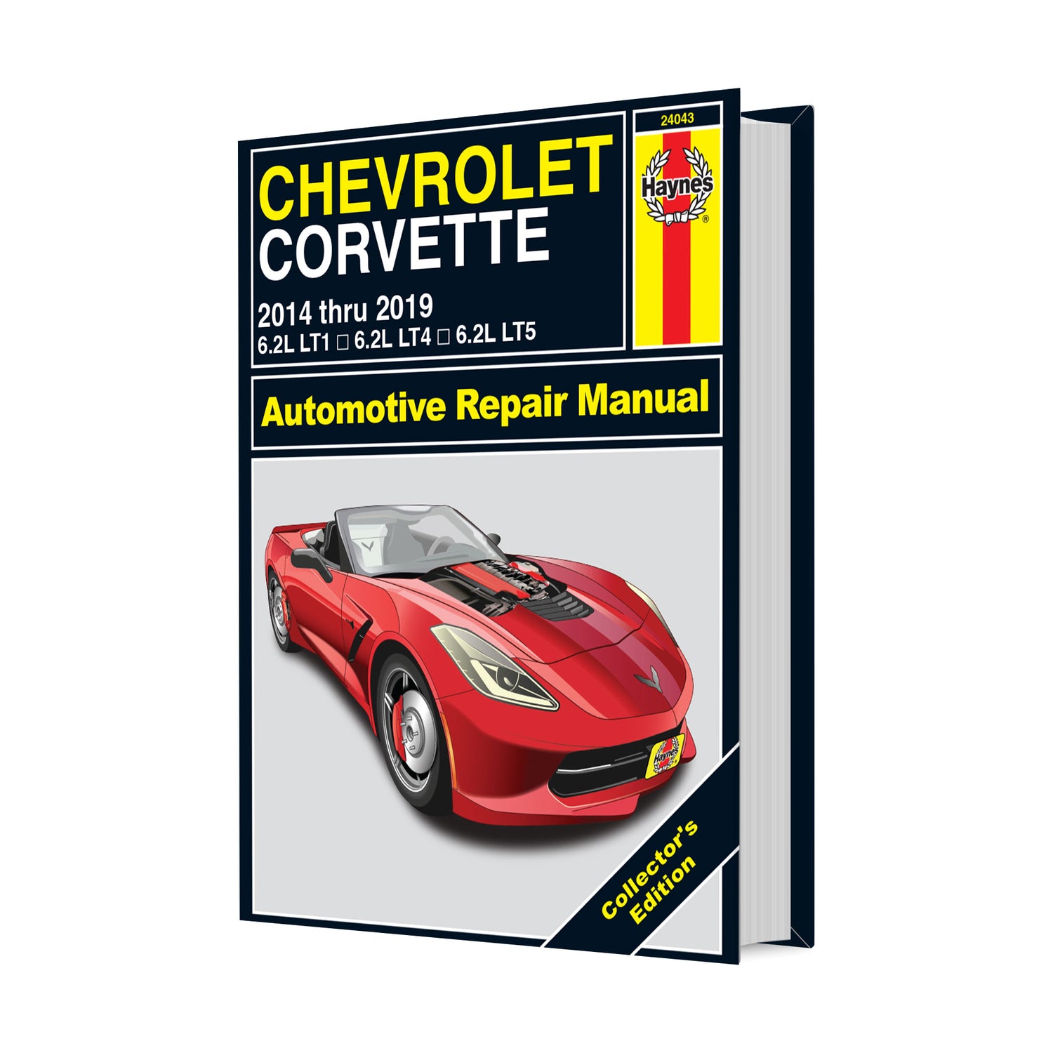 Collector's Edition: Chevrolet Corvette C7 (2014-2019) Haynes Repair Manual - Hardcover