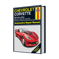 Collector's Edition: Chevrolet Corvette C7 (2014-2019) Haynes Repair Manual - Hardcover