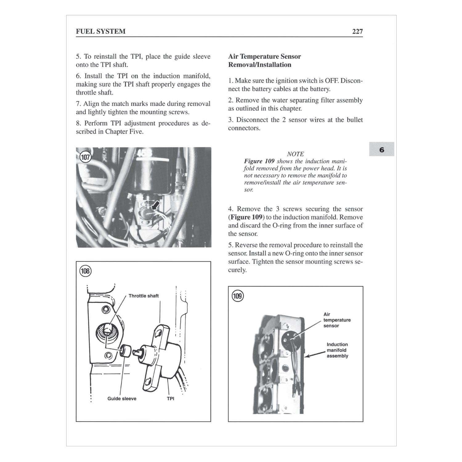 Mariner 2.5-275 HP Outboard Engine (1990-1993) Service & Repair Manual