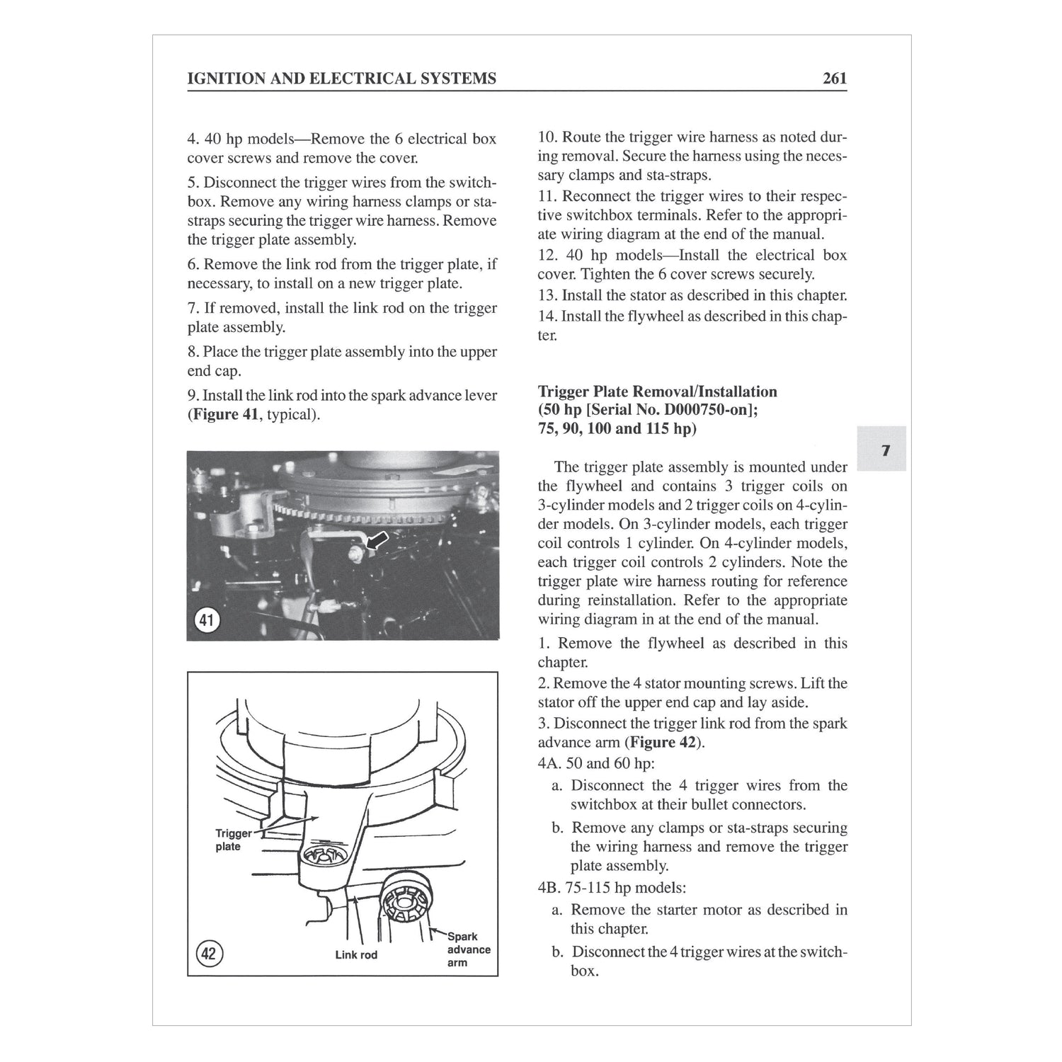 Mercury Mariner 3-275 HP Outboard Engine (1990-1993) Service Repair Manual