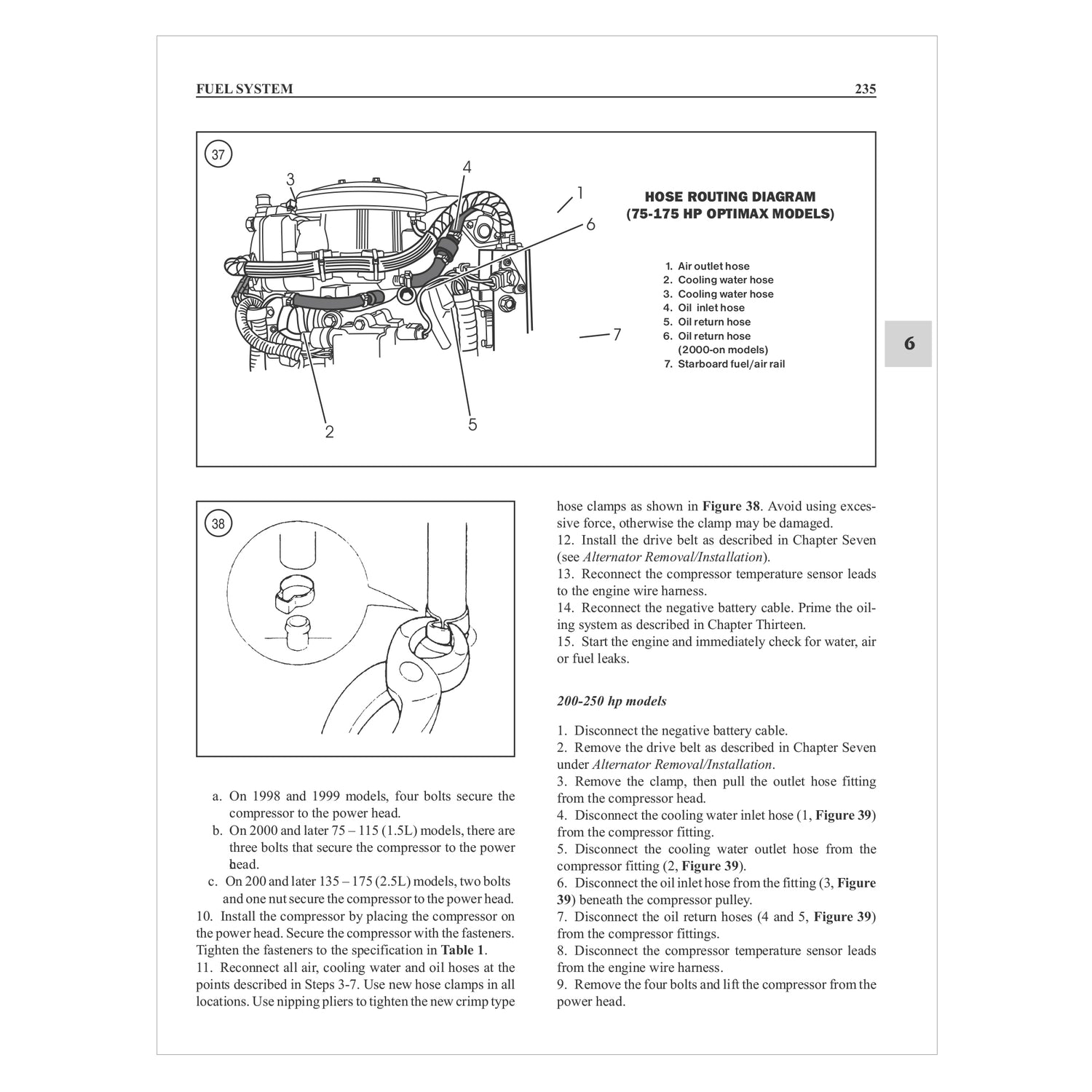 Mercury Mariner 75-250 HP 2-Stroke Outboard (1998-2009) Service & Repair Manual