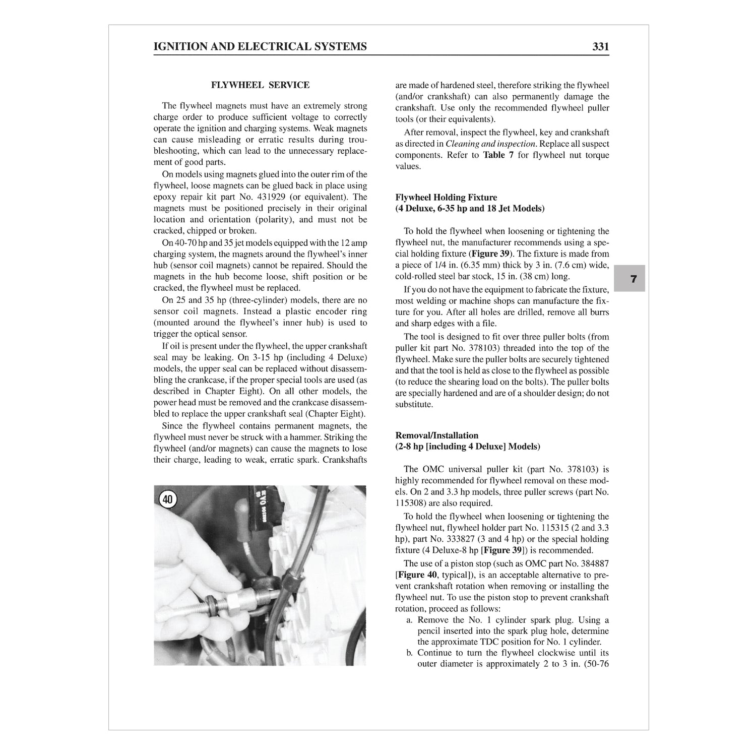 Evinrude/Johnson 2-70 HP 2-Stroke Outboards Includes Jet Drive Models (1995-2007) Service & Repair Manual