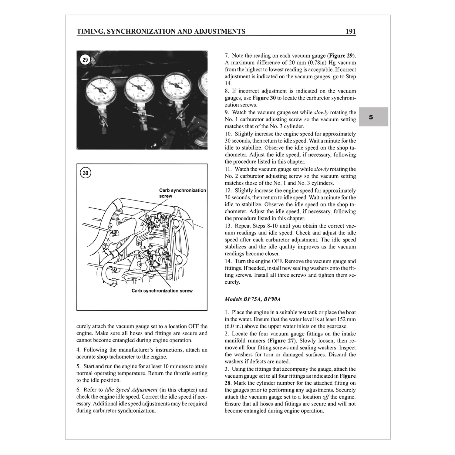 Honda 2-130 HP 4-Stroke Outboards Includes Jet Drives (1976-2005) Service & Repair Manual