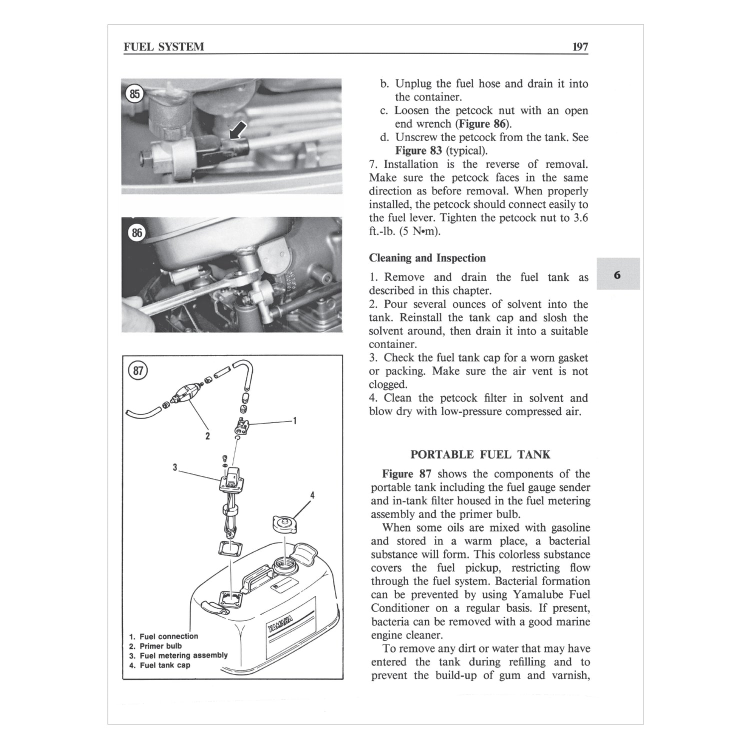 Yamaha 2-225 HP 2-Stroke Outboards & Jet Drives (1984-1989) Service & Repair Manual