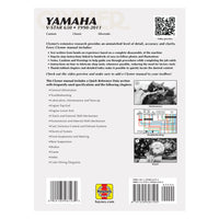 Yamaha V-Star 650 Manual Motorcycle (1998-2011) Service Repair Manual