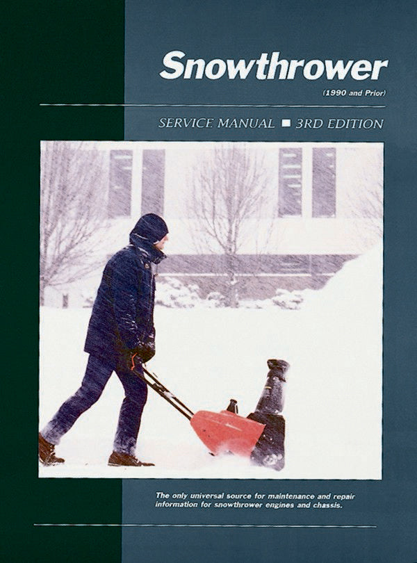Proseries Snowthrower Service Repair Manual Volume 1